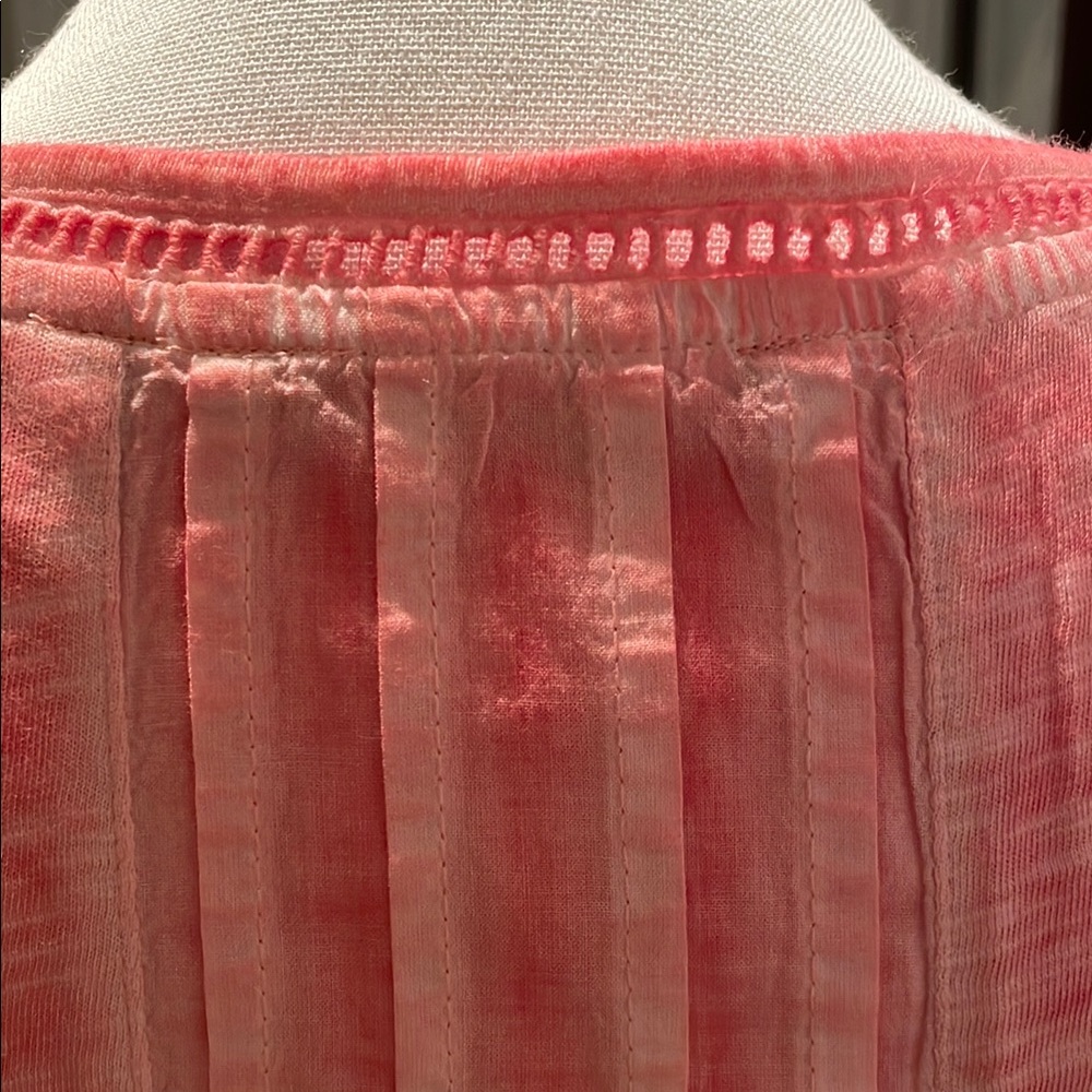 Soft Surroundings Pink Tank Top with Pintuck Details - Picture 7 of 10